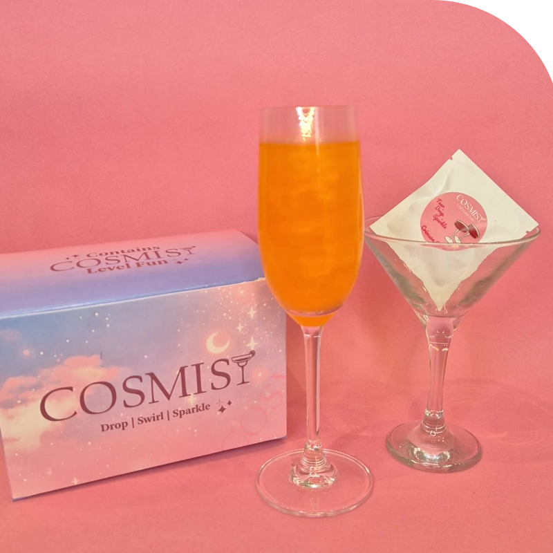 Cosmist Sparkle Bombs — Phoenix Orbit (Orange)