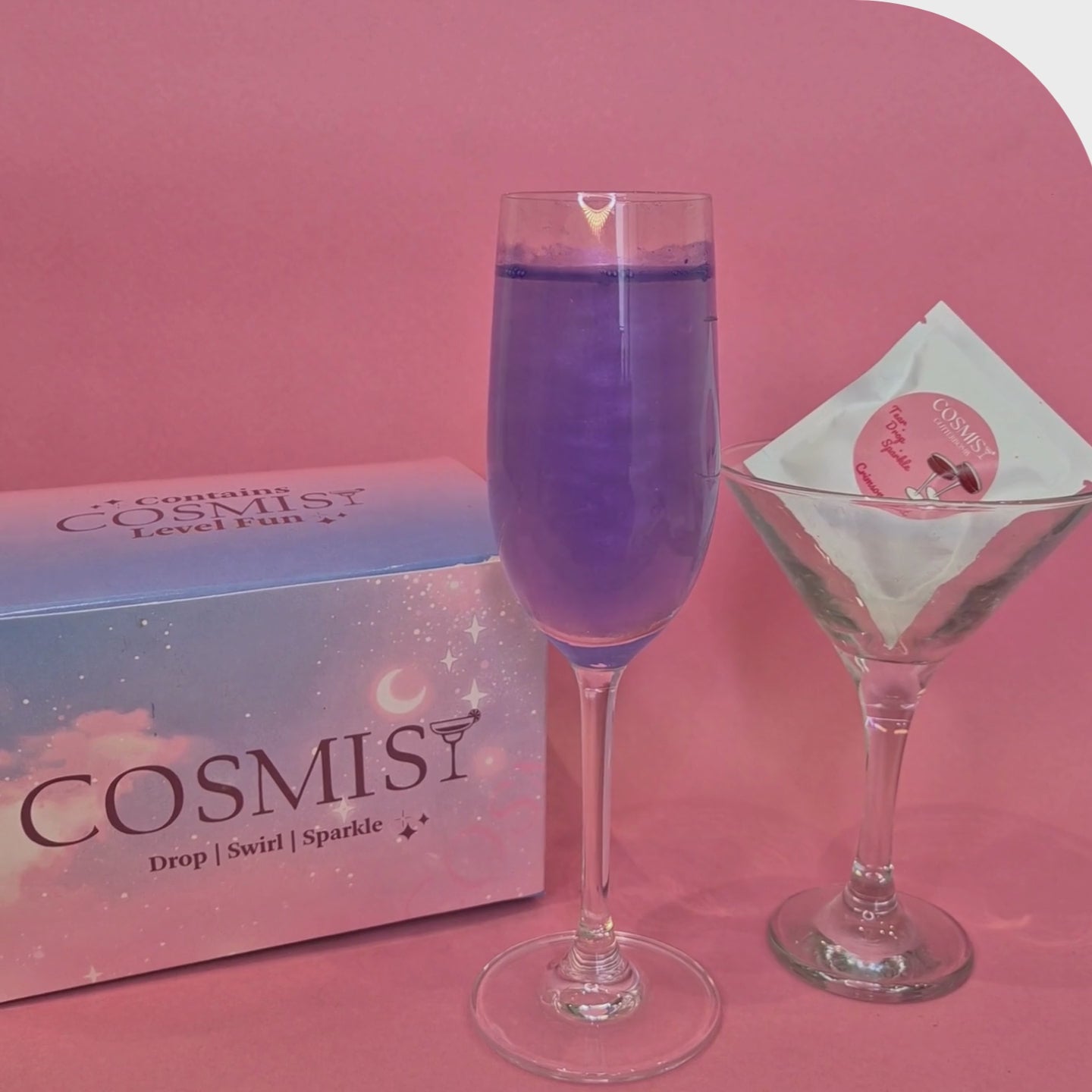 Cosmist Sparkle Bombs — Violet Nebula (Purple)