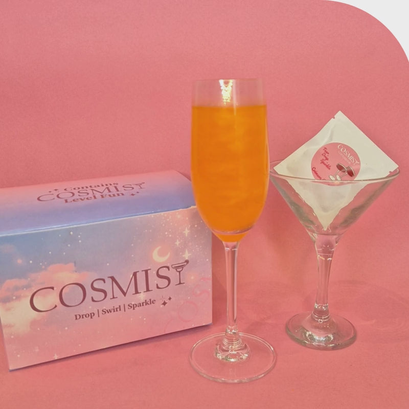Cosmist Sparkle Bombs — Phoenix Orbit (Orange)