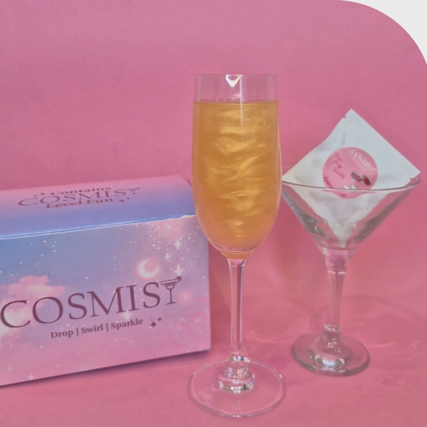 Cosmist Sparkle Bombs — Sunburst (Gold)