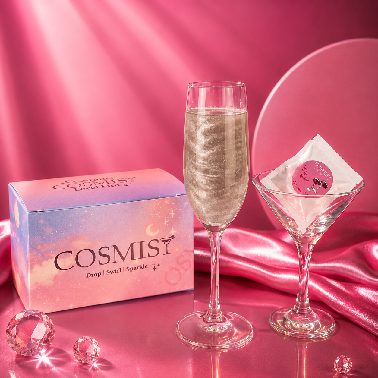 Cosmist Sparkle Bombs — Starfall (Silver)
