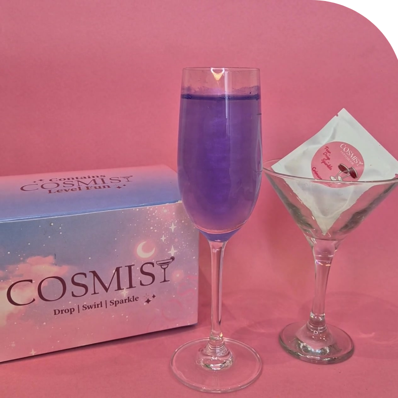 Cosmist Sparkle Bombs — Violet Nebula (Purple)
